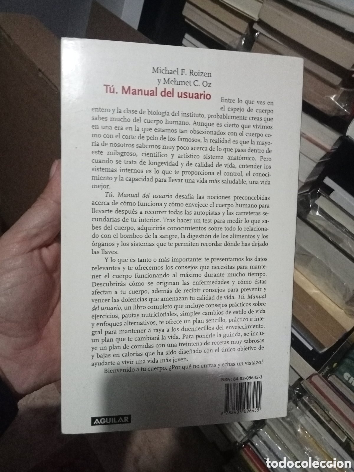 Libros de segunda mano: T&uacute; manual del usuario Michael Roizen y Mehmet-autoayuda - Foto 2