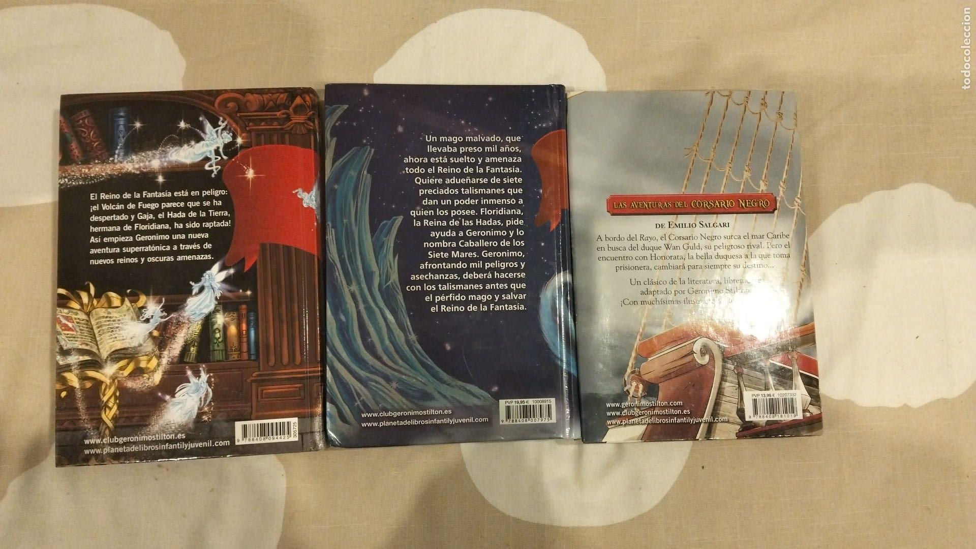 Libros de segunda mano: LOTE 3 LIBROS GERONIMO STILTON EDICI&Oacute;N DESTINO - Foto 2