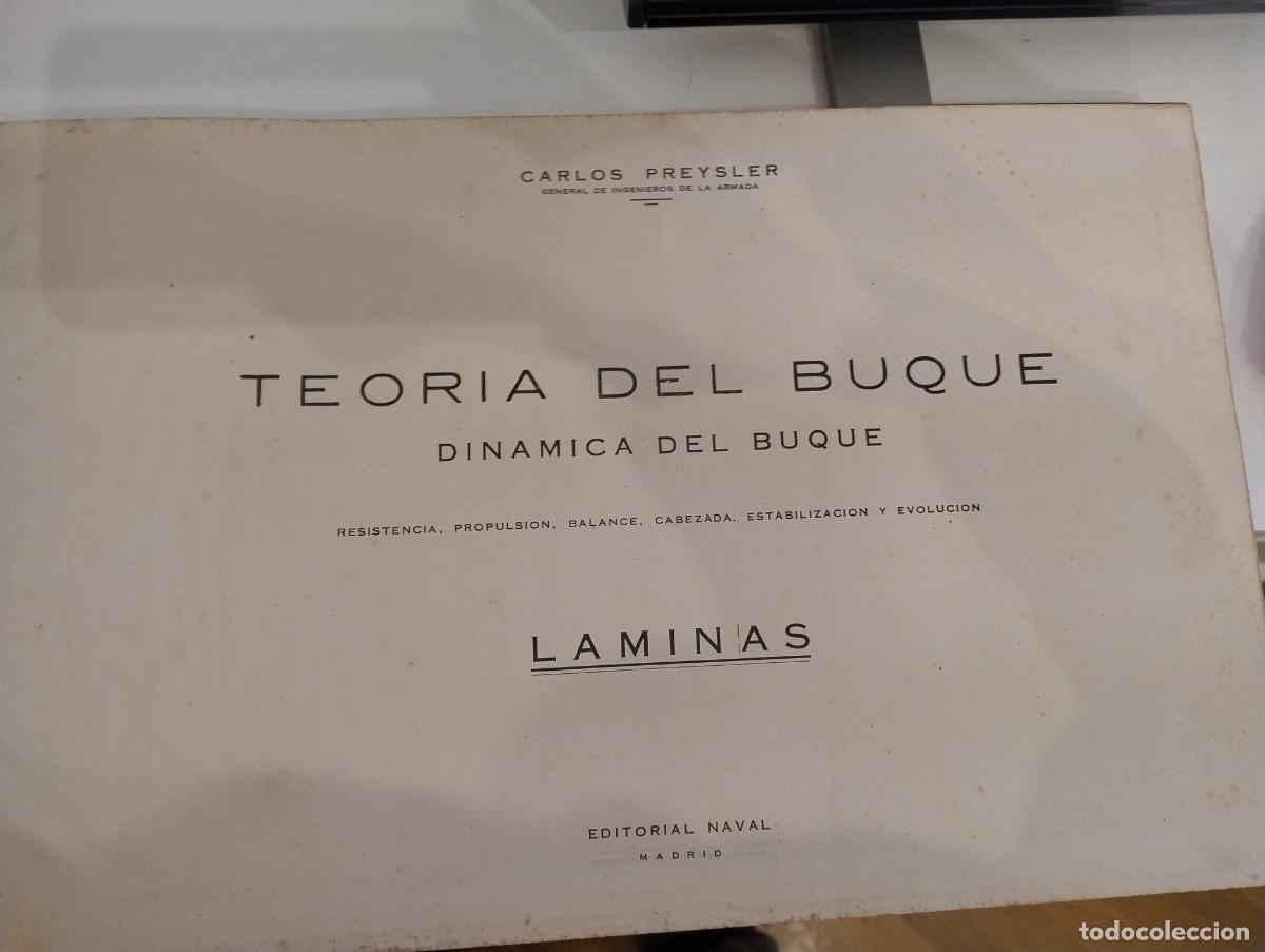 Libros de segunda mano: TEOR&Iacute;A DEL BUQUE CARLOS PREYSLER 73 LAMINAS - Foto 2