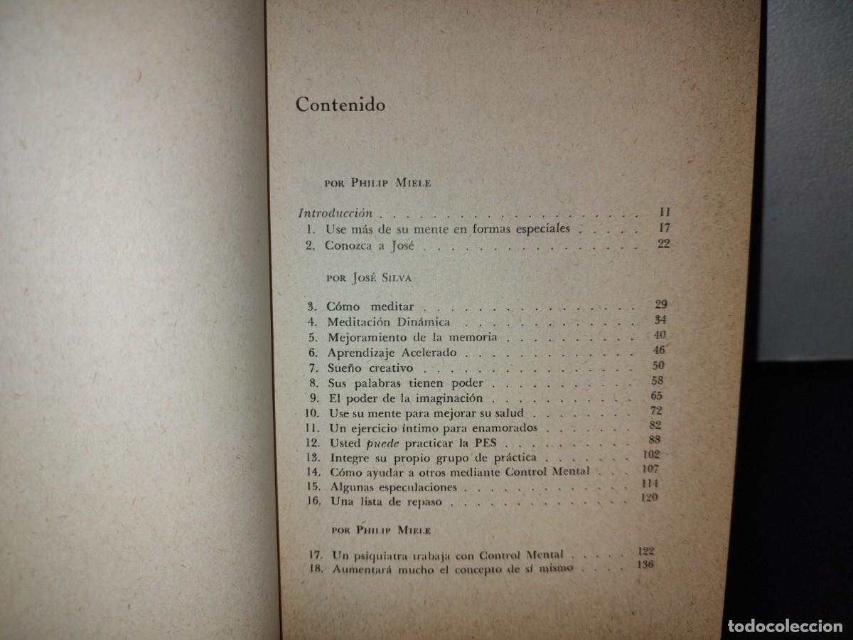 Libros de segunda mano: 136- EL M&Eacute;TODO SILVA DE CONTROL MENTAL - JOS&Eacute; SILVA - PRIMERA EDICI&Oacute;N 1978 - Foto 6