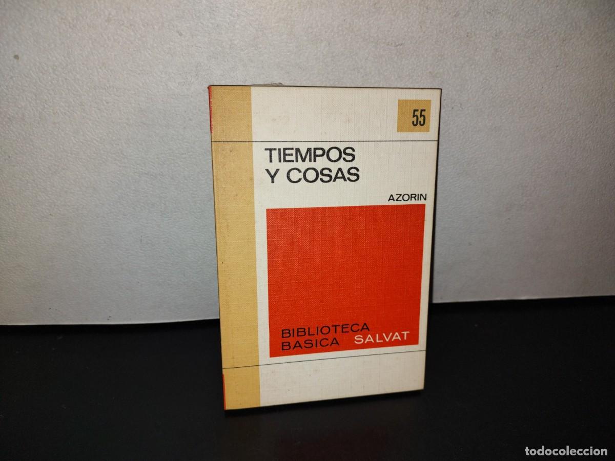 Libros de segunda mano: 136- TIEMPOS Y COSAS - AZORIN - BIBLIOTECA B&Aacute;SICA SALVAT - Foto 1