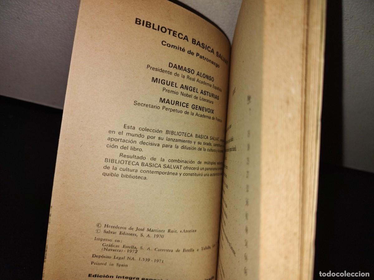 Libros de segunda mano: 136- TIEMPOS Y COSAS - AZORIN - BIBLIOTECA B&Aacute;SICA SALVAT - Foto 4