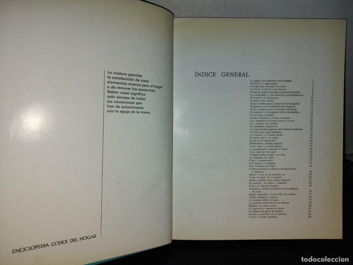 Libros de segunda mano: 136- LA AGUJA Y EL DEDAL. GU&Iacute;A PR&Aacute;CTICA DE LABORES DEL HOGAR - EDITORIAL CODEX - 80S - Foto 5