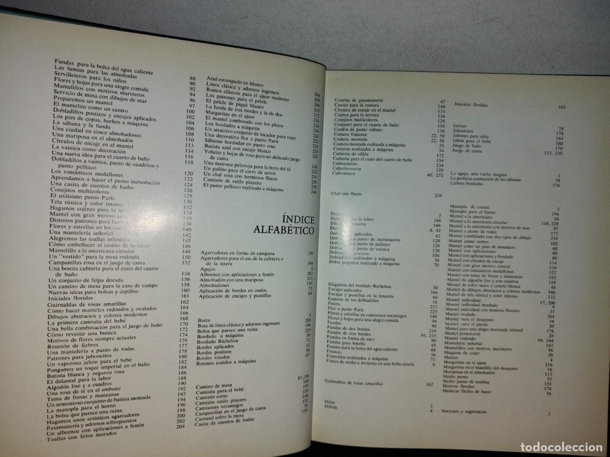 Libros de segunda mano: 136- LA AGUJA Y EL DEDAL. GU&Iacute;A PR&Aacute;CTICA DE LABORES DEL HOGAR - EDITORIAL CODEX - 80S - Foto 6