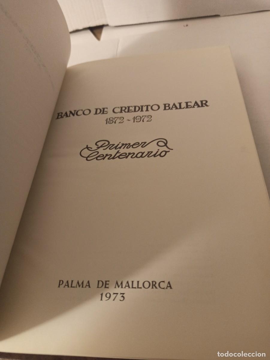 Libros de segunda mano: Libro centenario Banco de Credito Balear. - Foto 5