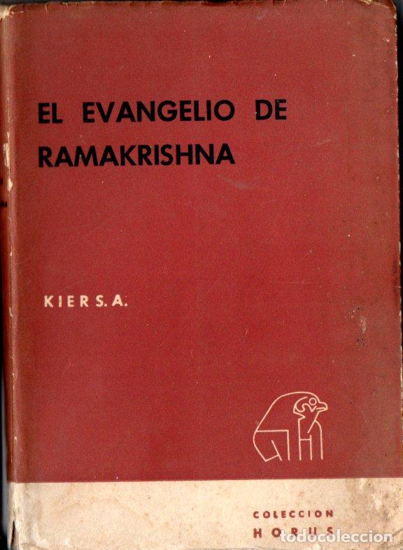 Libros de segunda mano: EL EVANGELIO DE RAMAKRISHNA (KIER, 1963) - Foto 1