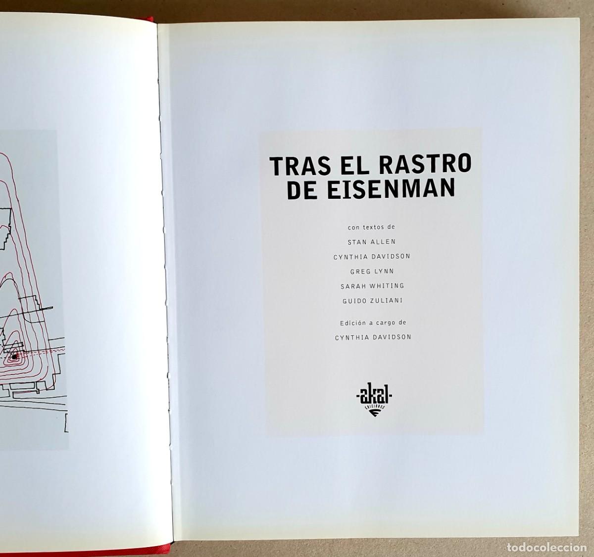 Libros de segunda mano: Tras el rastro de Eisenman. Cynthia Davidson. 2006. - Foto 11