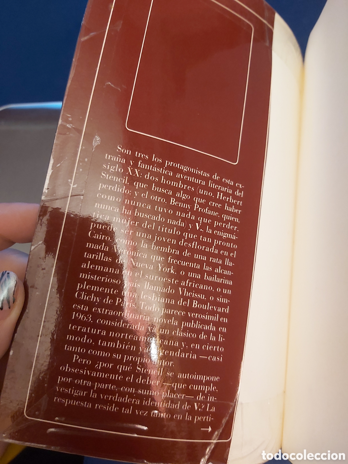 Libros de segunda mano: QUELA LIBRO. V . THOMAS PYNCHON TUSQUETS LA FLAUTA M&Aacute;GICA - Foto 7