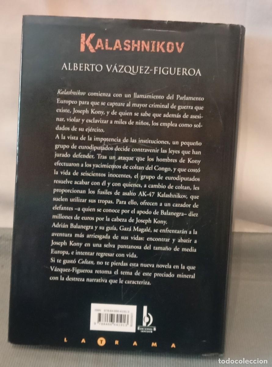 Libros de segunda mano: Kalashnikov de Alberto Vazquez-Figueroa - Foto 2