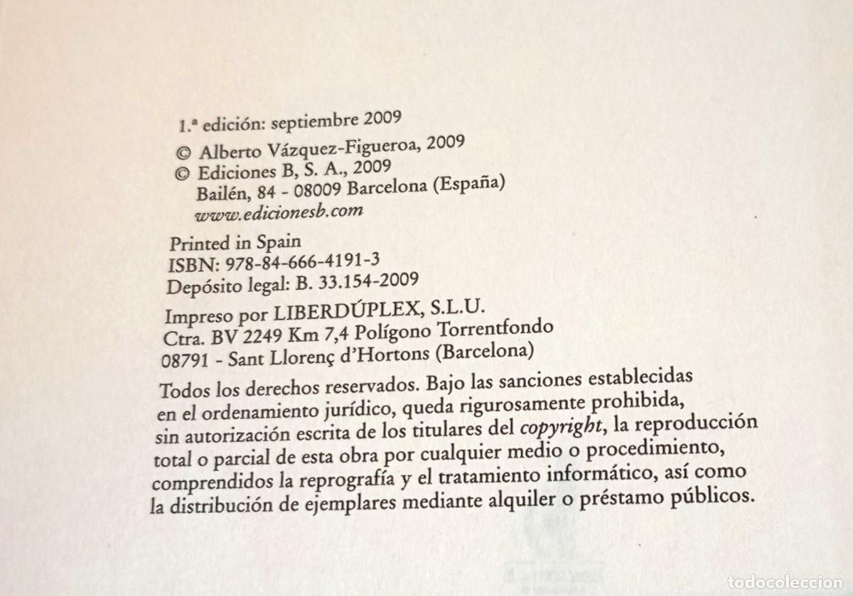 Libros de segunda mano: Kalashnikov de Alberto Vazquez-Figueroa - Foto 4