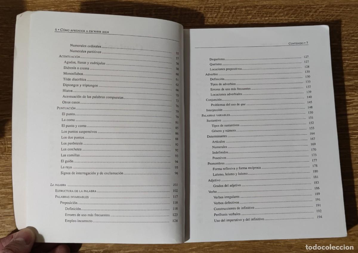Libros de segunda mano: Libro - C&oacute;mo aprender a escribir bien (2003) Daniel Ruiz G&oacute;mez - Foto 3