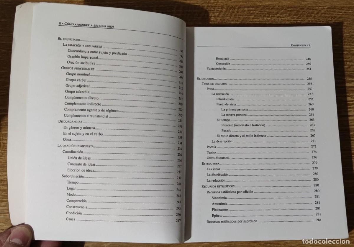 Libros de segunda mano: Libro - C&oacute;mo aprender a escribir bien (2003) Daniel Ruiz G&oacute;mez - Foto 4