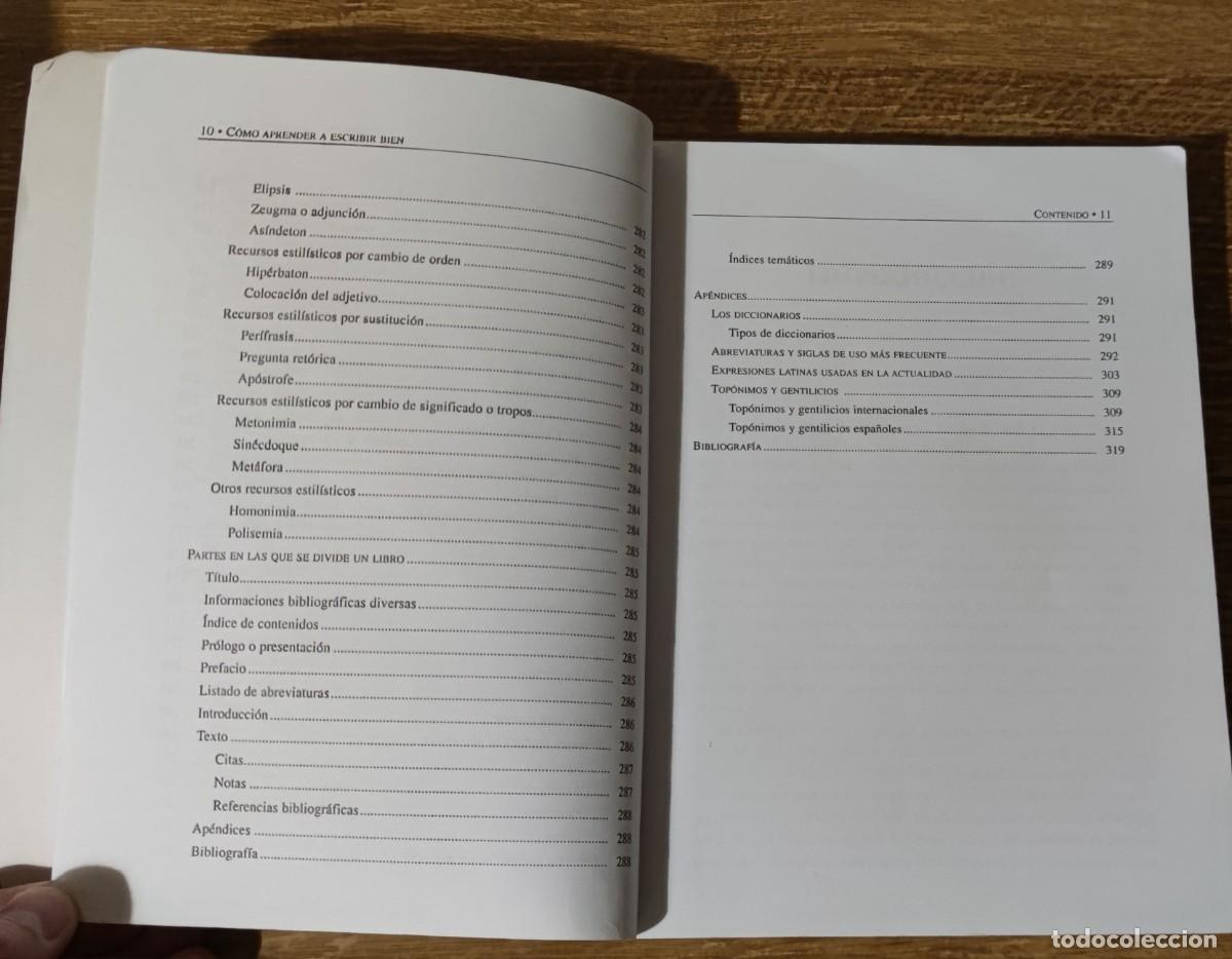 Libros de segunda mano: Libro - C&oacute;mo aprender a escribir bien (2003) Daniel Ruiz G&oacute;mez - Foto 5