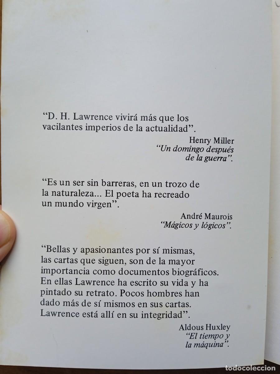 Libros de segunda mano: D.H. Lawrence, correspondencia - Foto 3