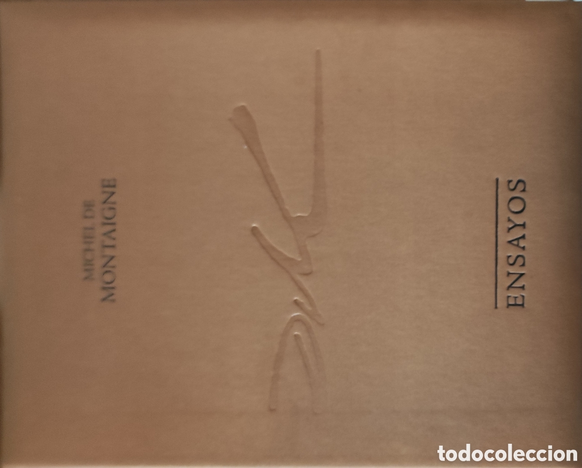 Libros de segunda mano: Michel de Montaigne Ensayos y L&aacute;minas - Foto 3