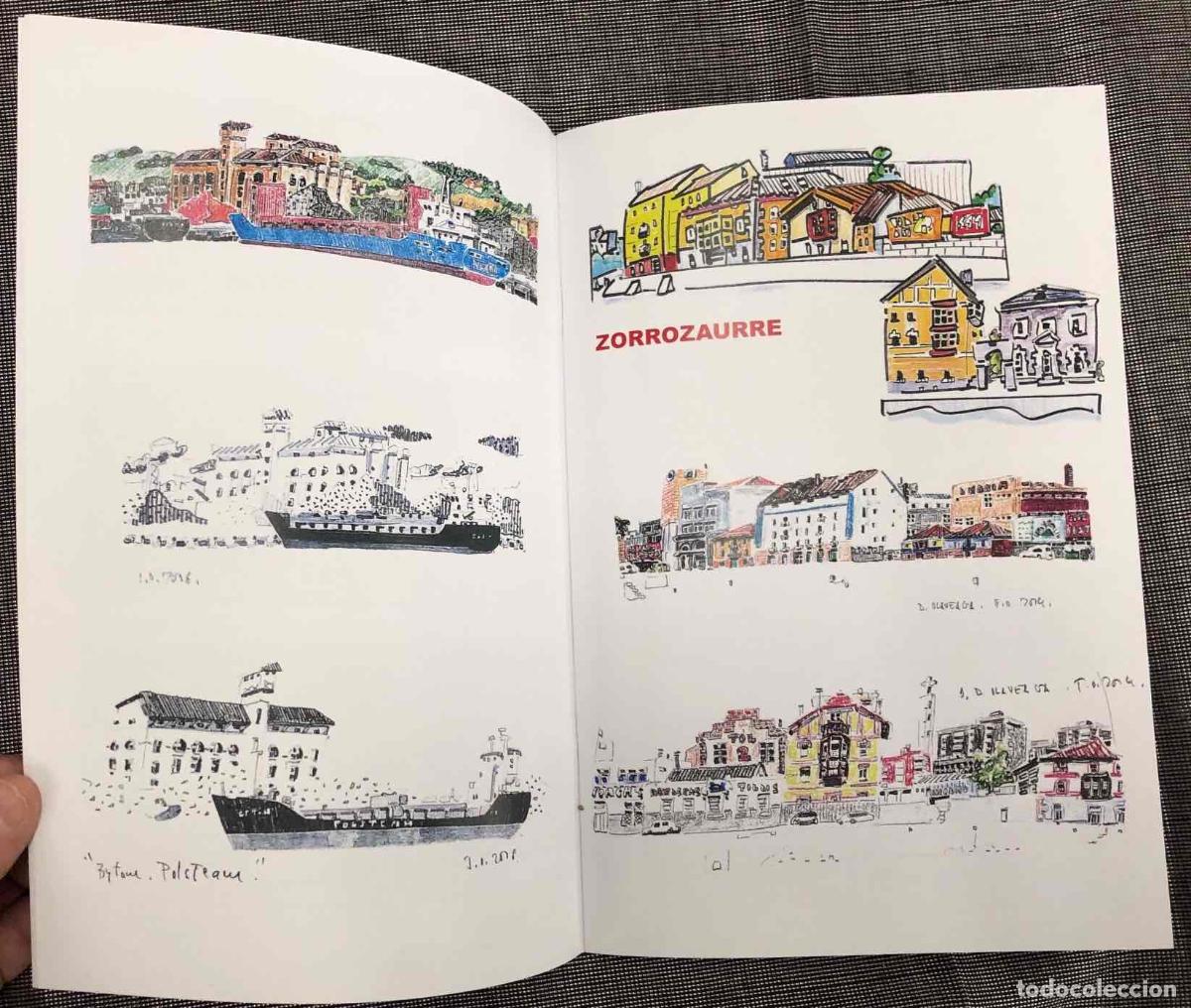 Libros de segunda mano: LA RIA Y EL ABRA. DE OLAVEAGA A PUNTA GALEA. DIBUJOS DE JORGE OLASO. - Foto 2