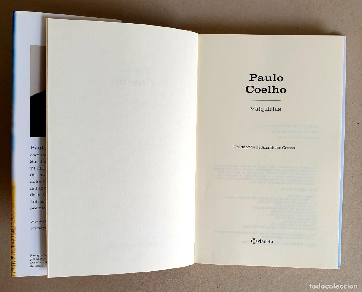 Libros de segunda mano: Paulo Coelho. Valquirias. Planeta. 2010. - Foto 2
