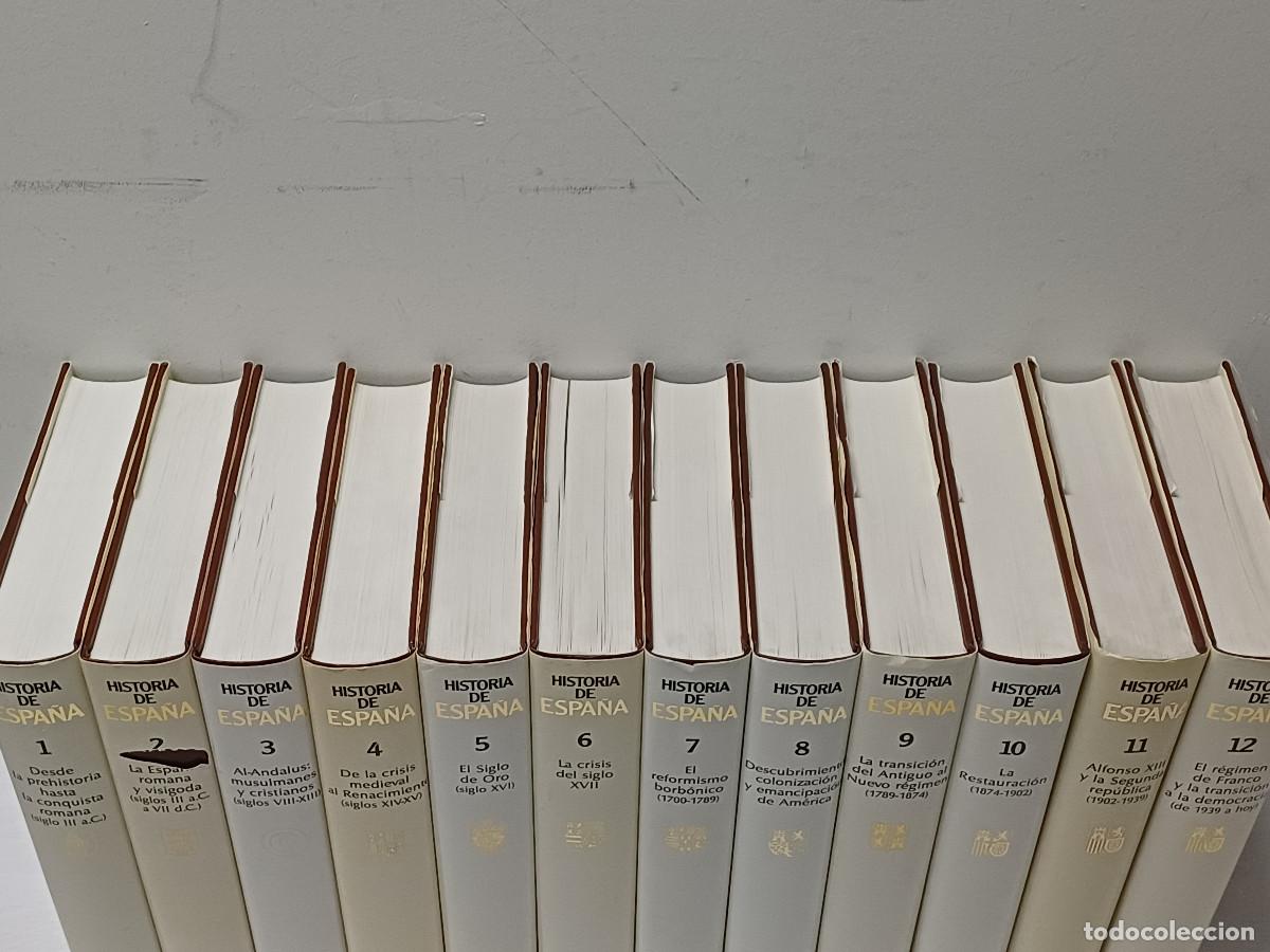 Libros de segunda mano: HISTORIA DE ESPA&Ntilde;A/COMPLETA 12 TOMOS DE PLANETA. - Foto 2