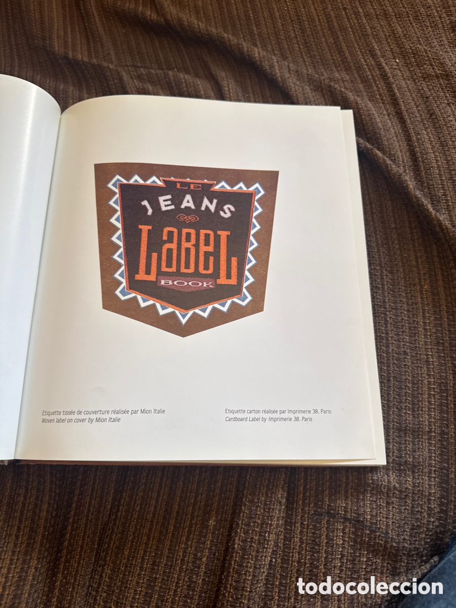 Libros de segunda mano: Le jeans label book en ingl&eacute;s y franc&eacute;s - Foto 4