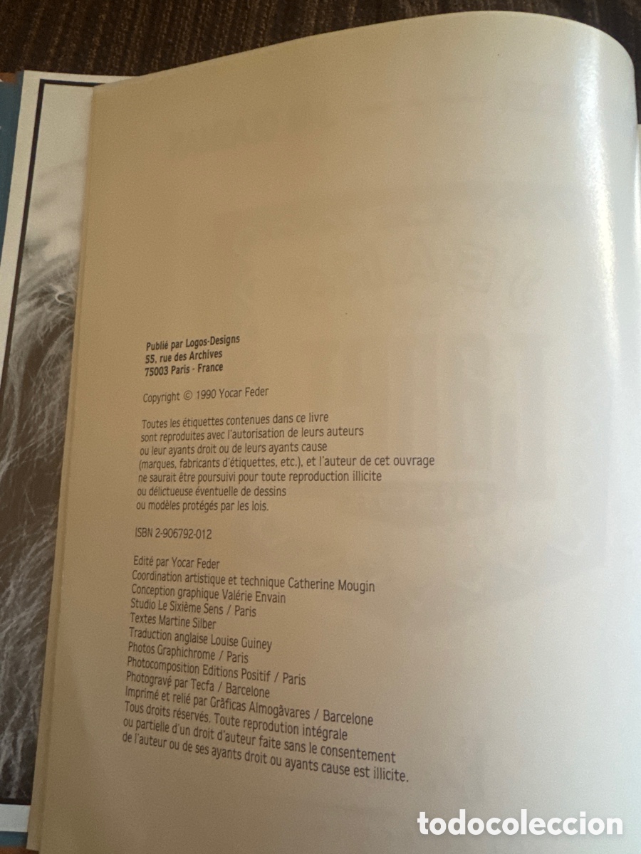Libros de segunda mano: Le jeans label book en ingl&eacute;s y franc&eacute;s - Foto 5