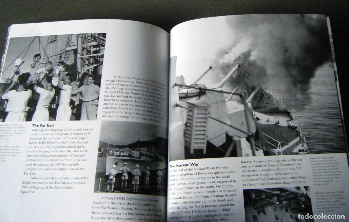 Libros de segunda mano: Libro del barco ingl&eacute;s HMS Belfast - Foto 2