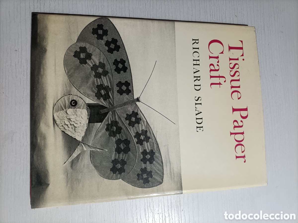 Libros de segunda mano: Tissue paper Craft Richard Slade . artesan&iacute;a manualidades