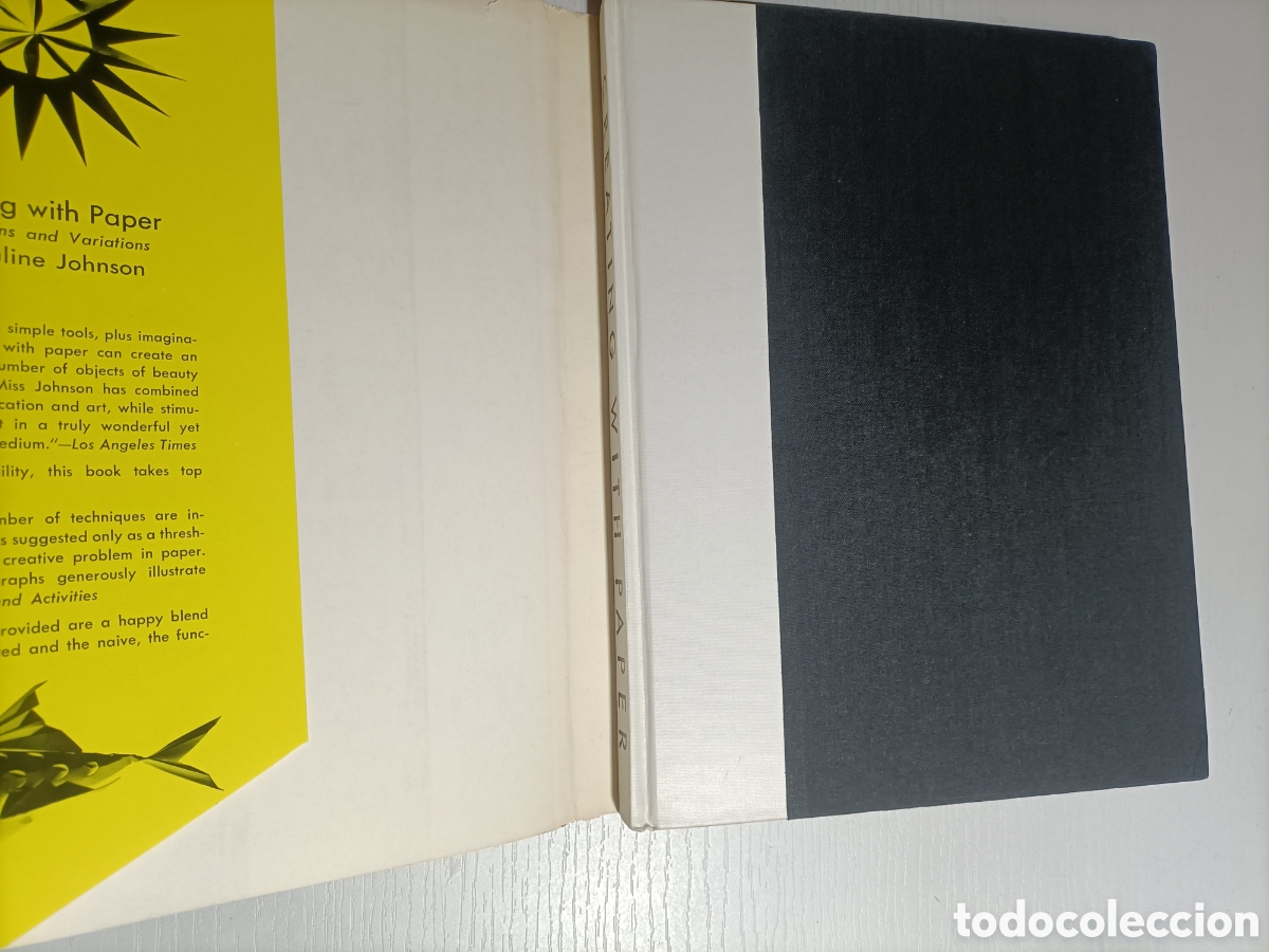 Libros de segunda mano: Creating with paper. Basic forms and vsriations .Pauline Johnson texto ingl&eacute;s artesan&iacute;a manualidades - Foto 5