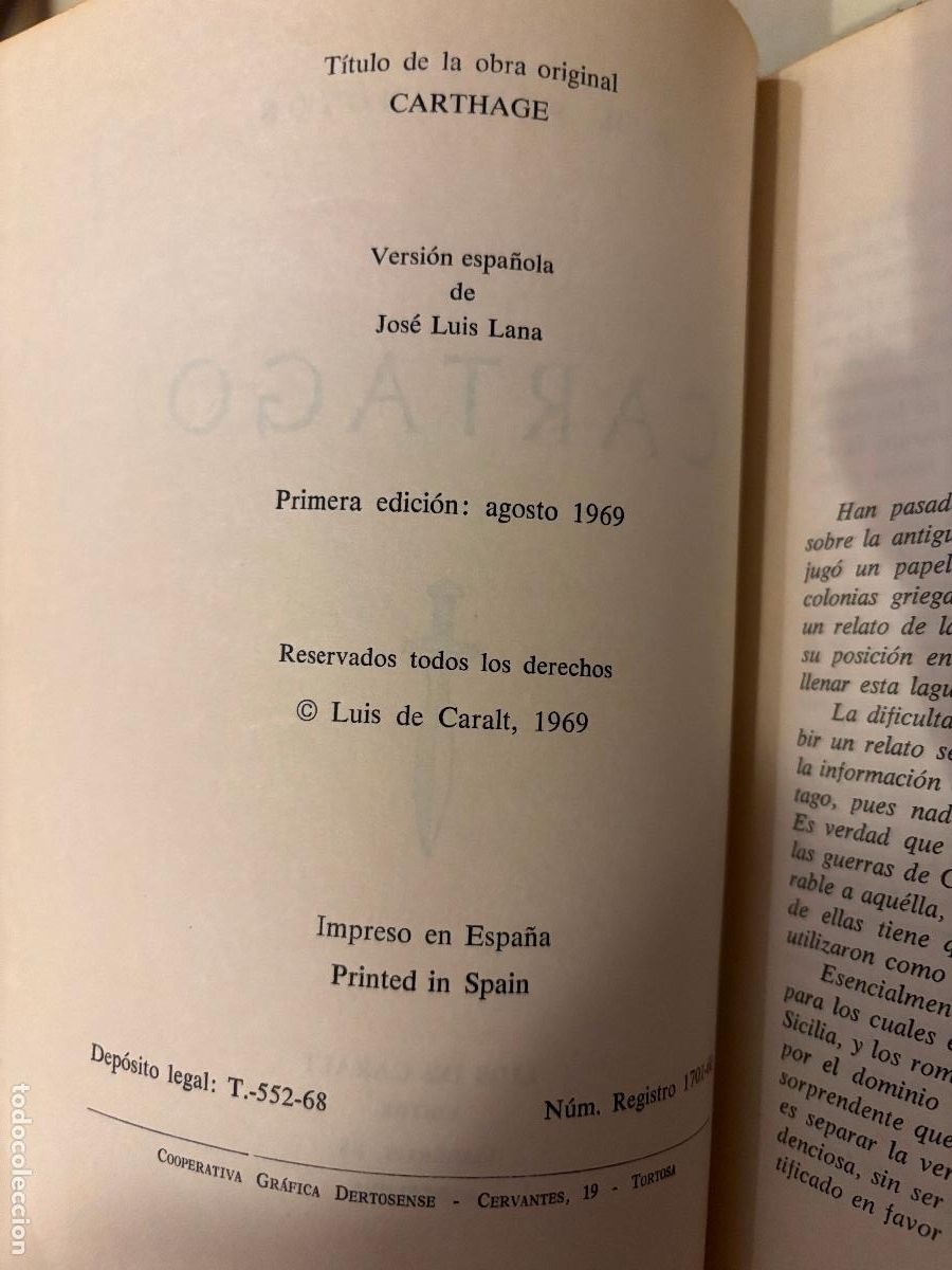 Libros de segunda mano: Cartago. E. H. Warmington. - Foto 4