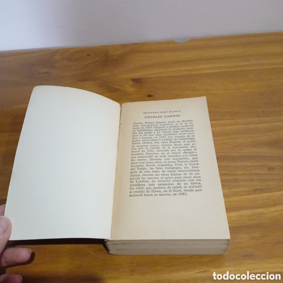 Libros de segunda mano: El origen de las Especies. Charles Darwin. - Foto 2