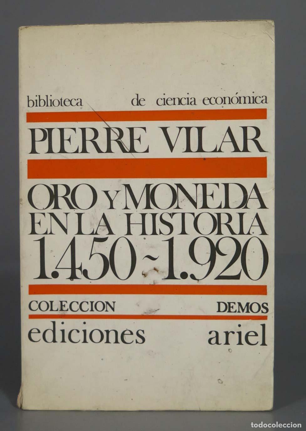 Libros de segunda mano: Oro y moneda en la historia Vilar - Foto 1