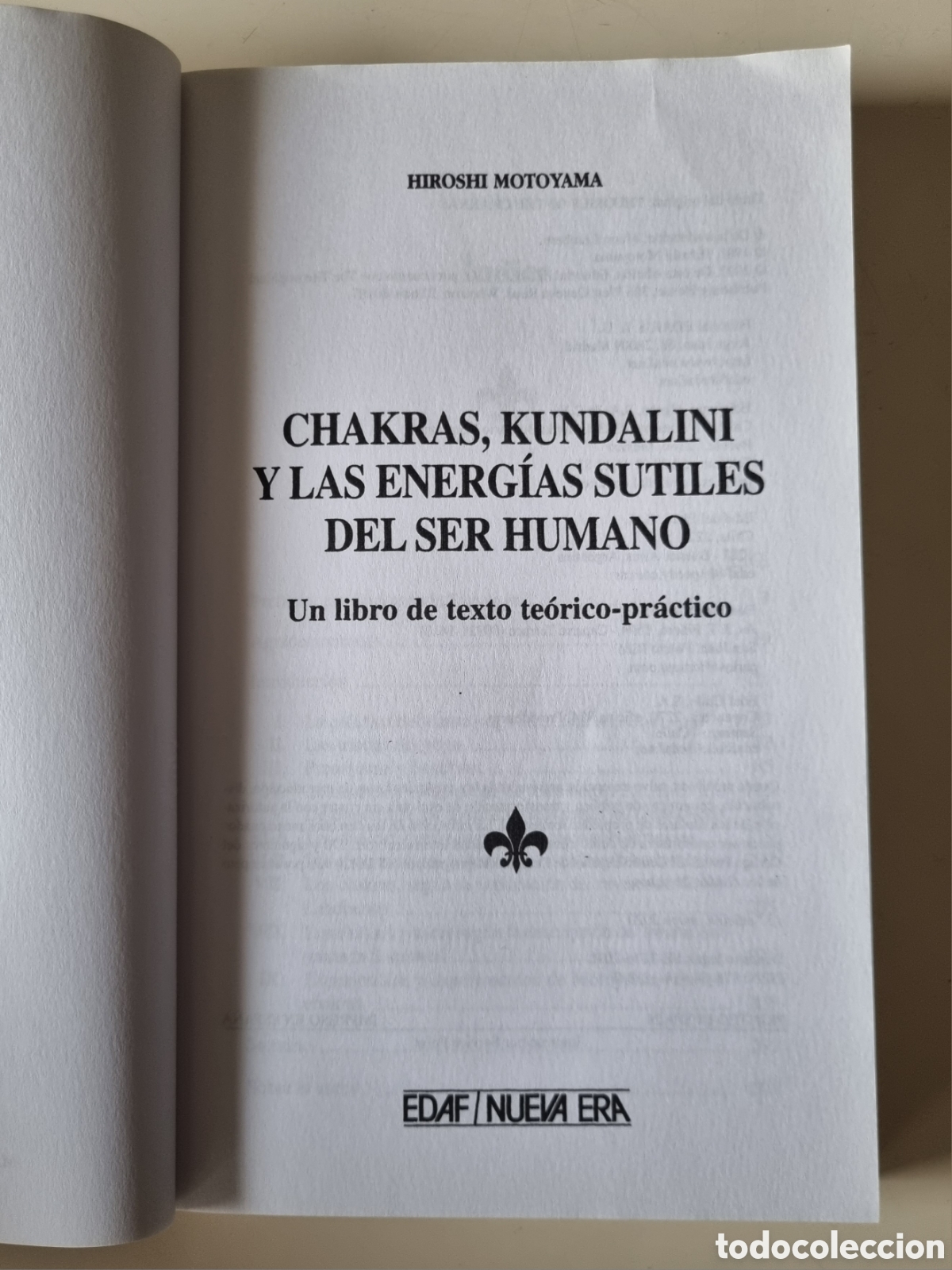Libros de segunda mano: Chakras Kundalini. Hiroshi Motoyama. Ed. EDAF. 2002 - Foto 3