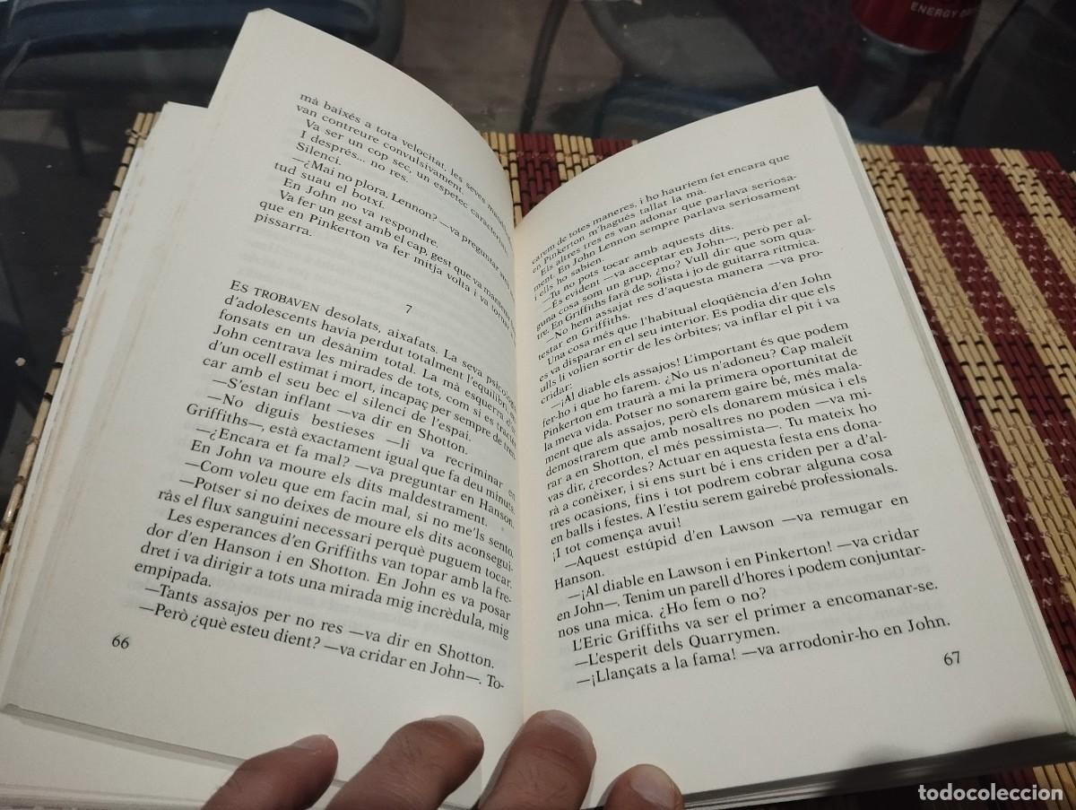 Libros de segunda mano: EL JOVE LENNON JORDI SIERRA I FABRA GRAN ANGULAR 1994 - Foto 2