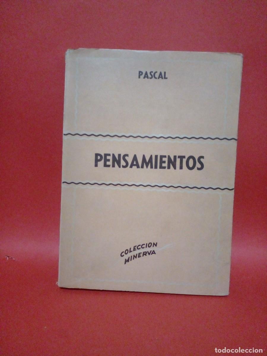 Libros de segunda mano: PASCAL-PENSAMIENTOS-1946 - Foto 1