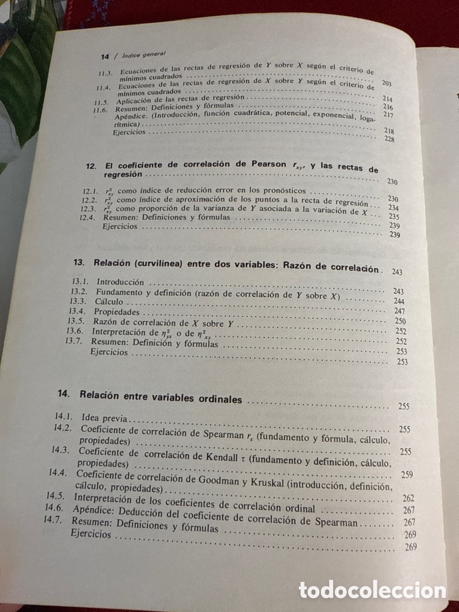 Libros de segunda mano: Estad&iacute;stica para psic&oacute;logos. Estad&iacute;stica descriptiva. Jes&uacute;s Am&oacute;n. - Foto 9