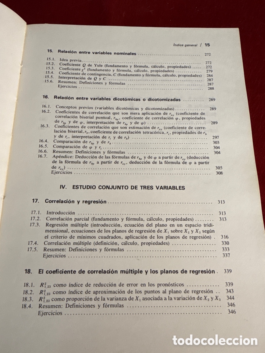 Libros de segunda mano: Estad&iacute;stica para psic&oacute;logos. Estad&iacute;stica descriptiva. Jes&uacute;s Am&oacute;n. - Foto 10