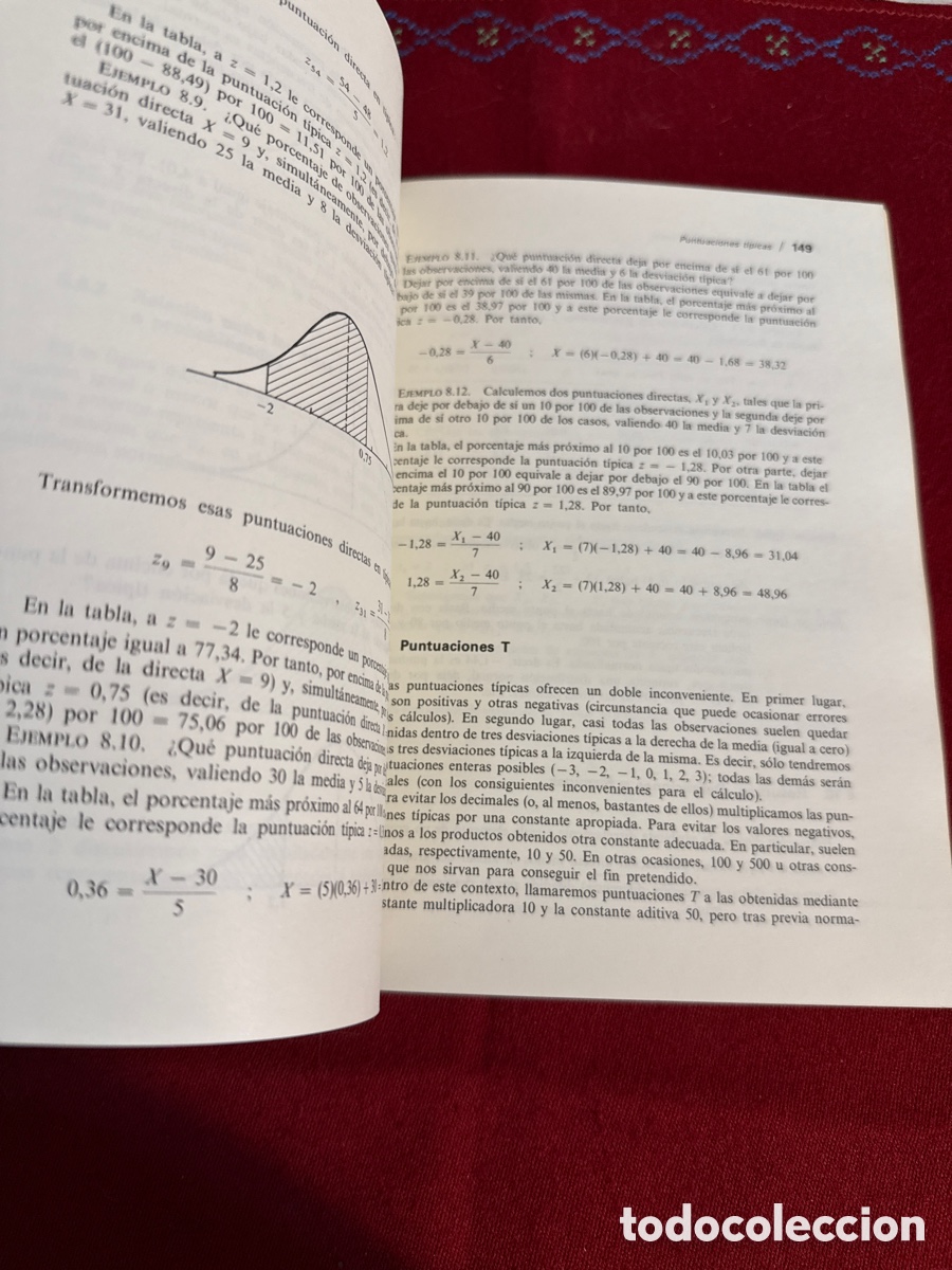 Libros de segunda mano: Estad&iacute;stica para psic&oacute;logos. Estad&iacute;stica descriptiva. Jes&uacute;s Am&oacute;n. - Foto 14