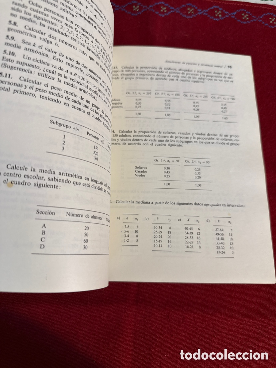 Libros de segunda mano: Estad&iacute;stica para psic&oacute;logos. Estad&iacute;stica descriptiva. Jes&uacute;s Am&oacute;n. - Foto 15