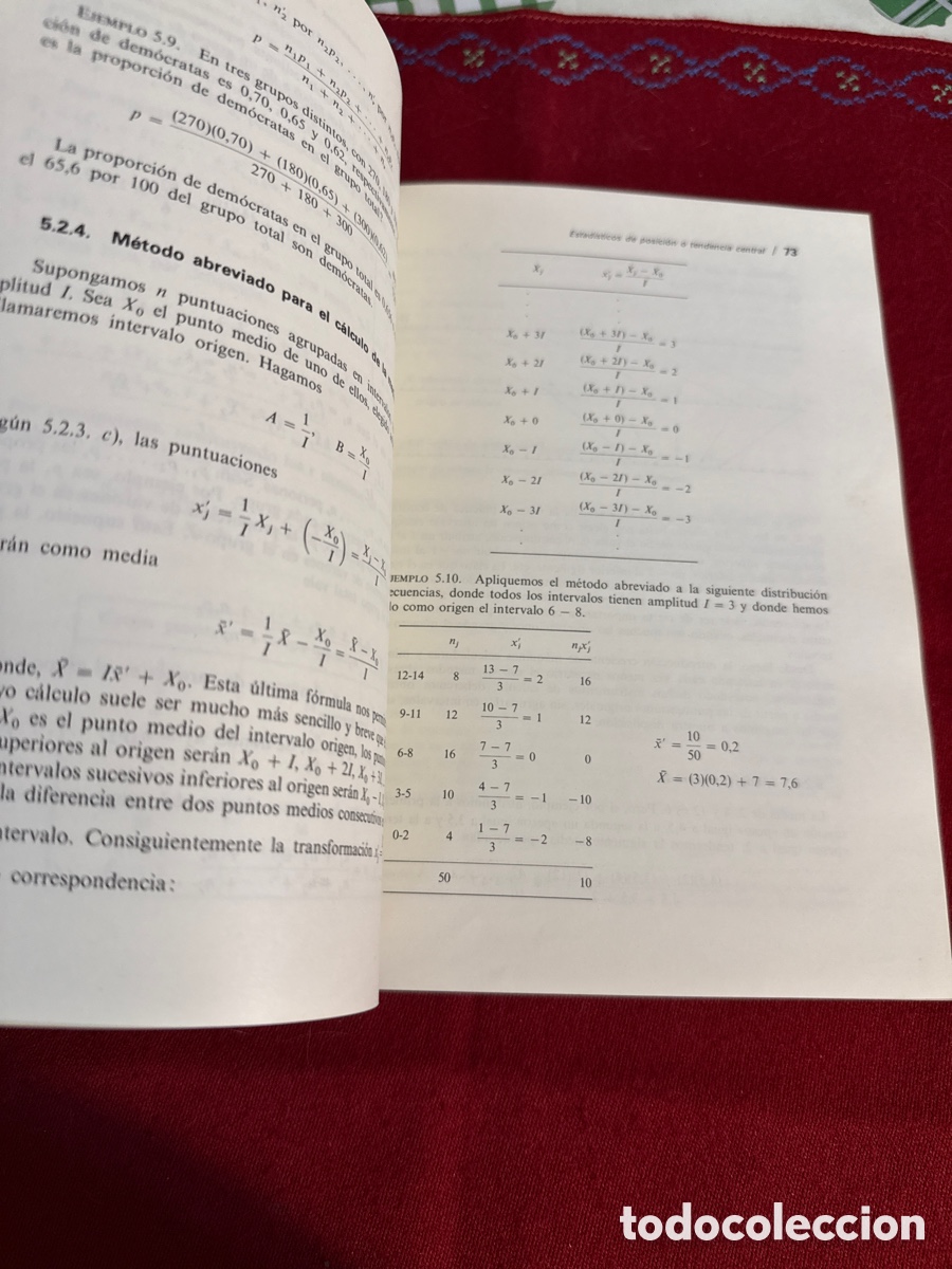 Libros de segunda mano: Estad&iacute;stica para psic&oacute;logos. Estad&iacute;stica descriptiva. Jes&uacute;s Am&oacute;n. - Foto 16