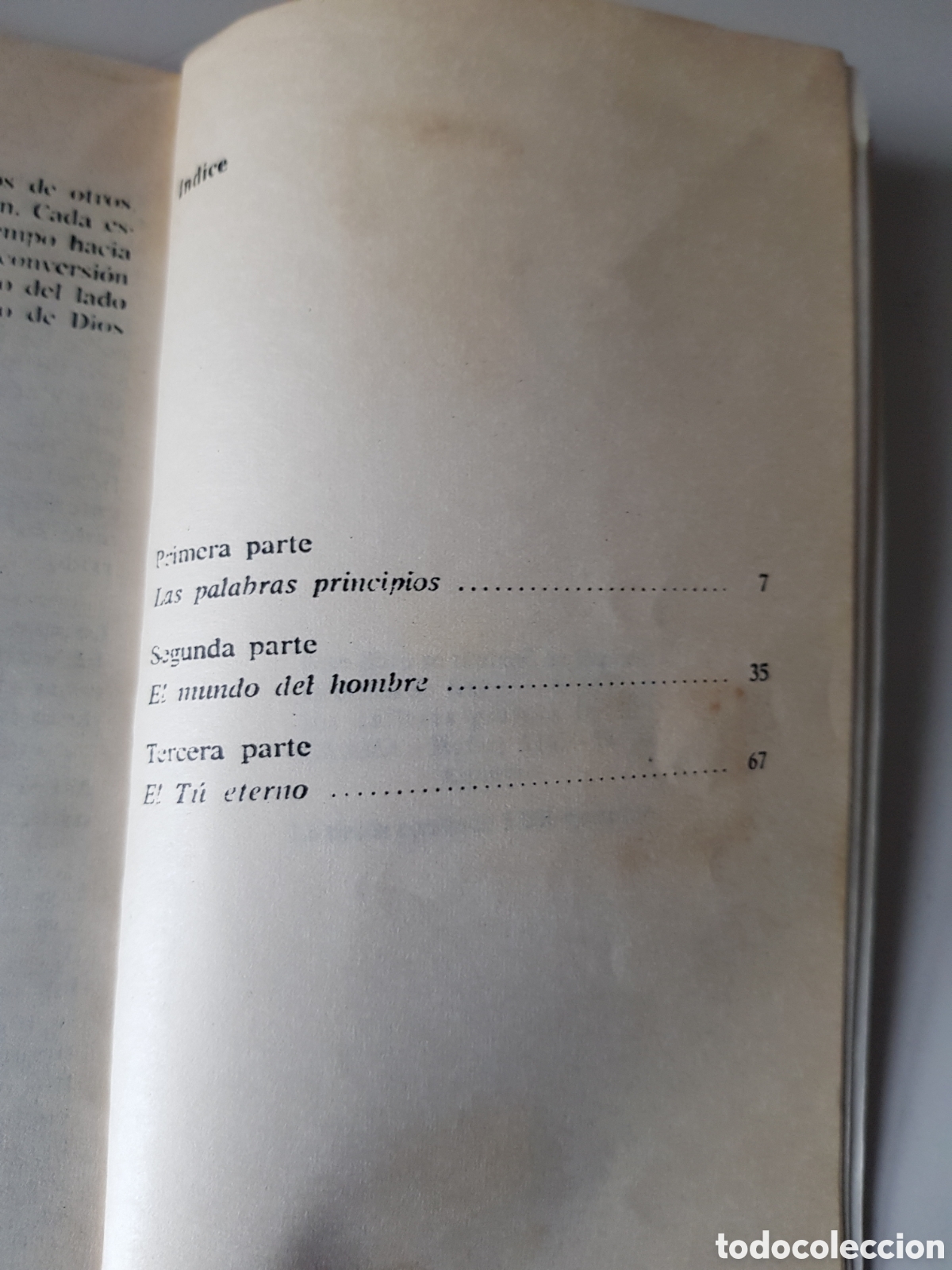 Libros de segunda mano: Yo y t&uacute;. Mart&iacute;n Buber,ediciones nueva visi&oacute;n, Buenos Aires 1977. - Foto 12