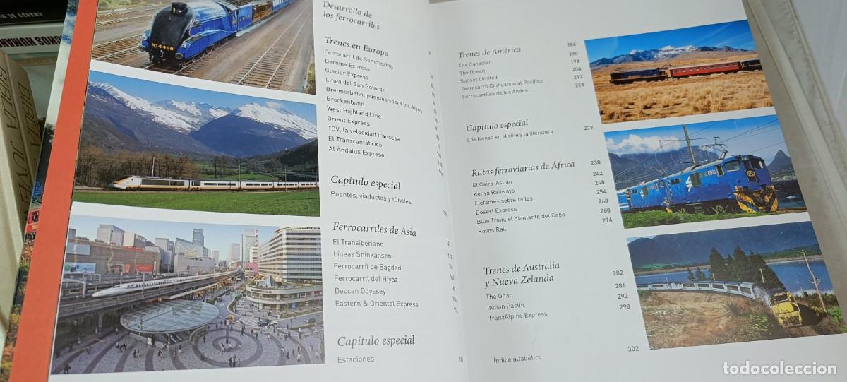 Libros de segunda mano: ATLAS VISUAL FERROCARRILES. VV.AA. - Foto 3