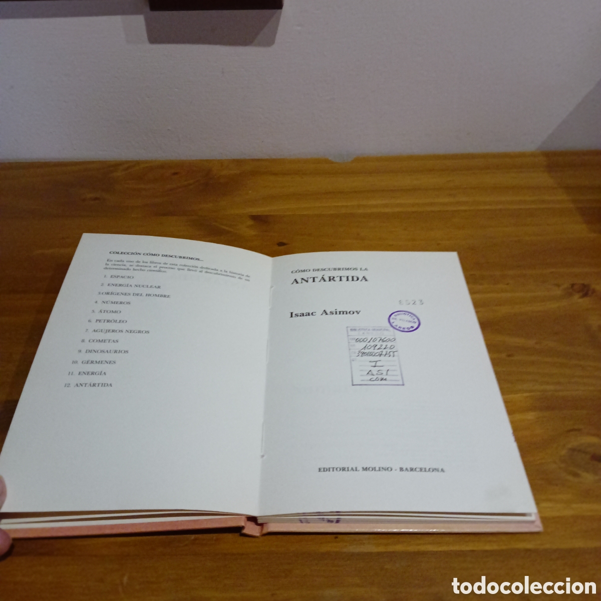 Libros de segunda mano: C&oacute;mo descubrimos la Ant&aacute;rtida Isaac Asimov - Foto 4