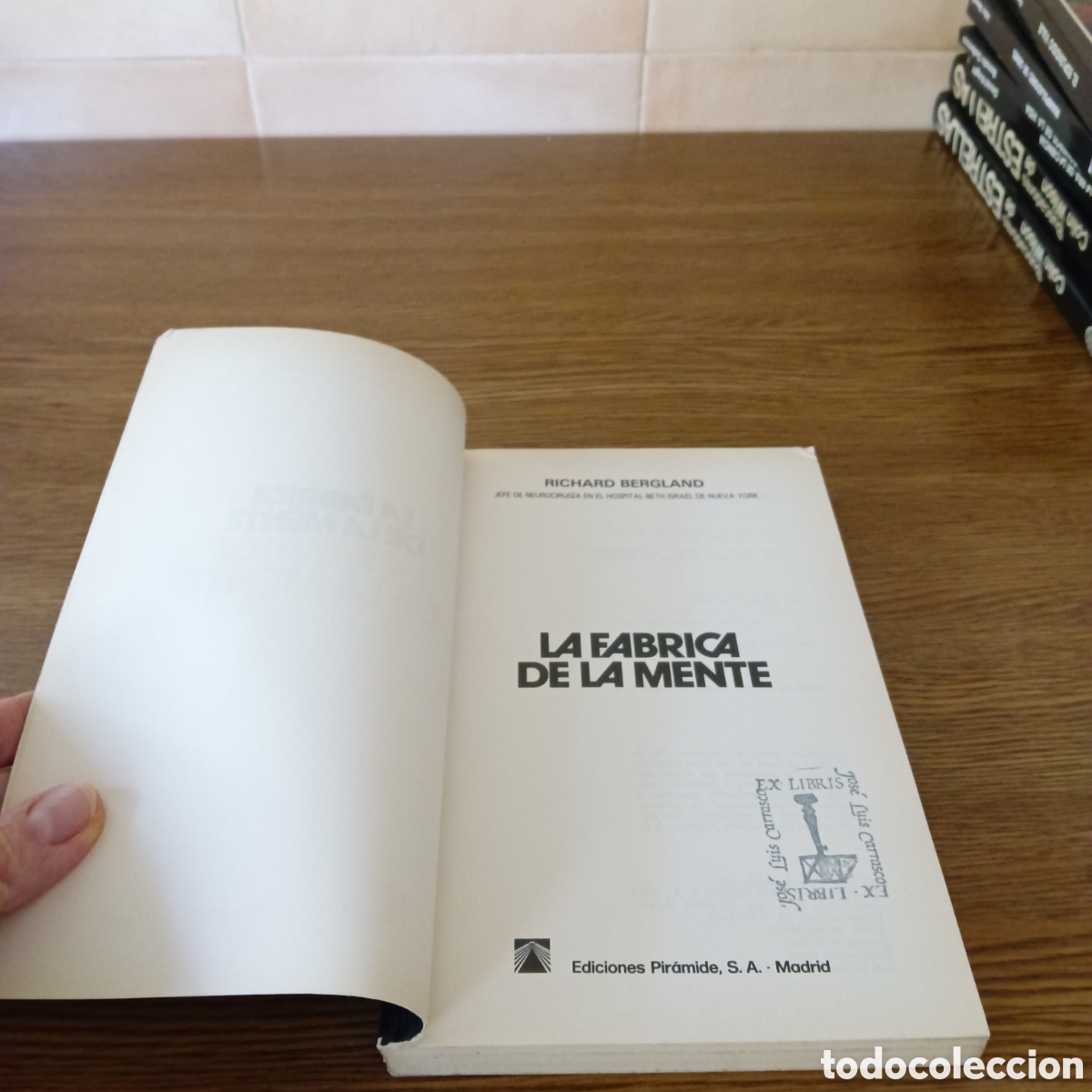 Libros de segunda mano: La f&aacute;brica de la mente. Richard Bergland - Foto 2