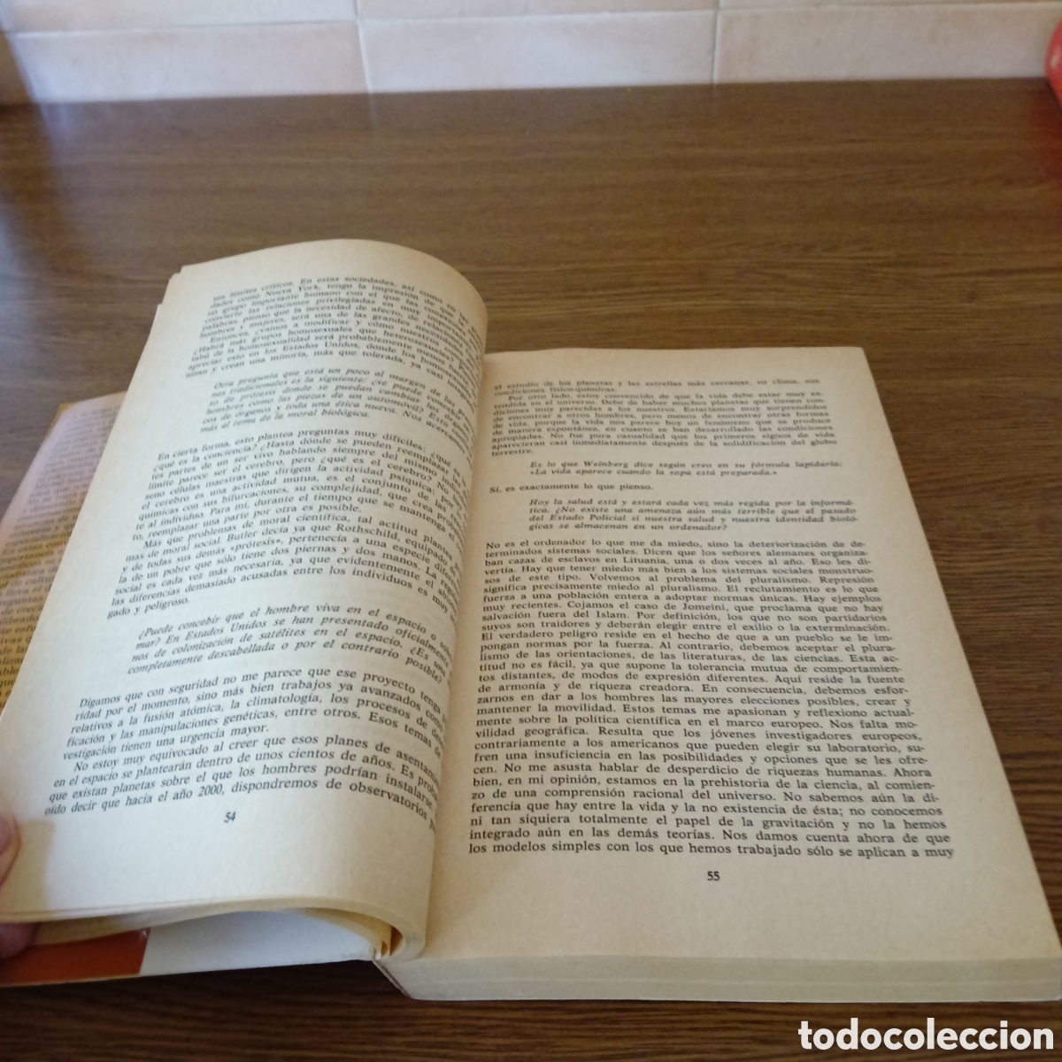 Libros de segunda mano: El futuro de la vida. Michel Salom&oacute;n - Foto 4
