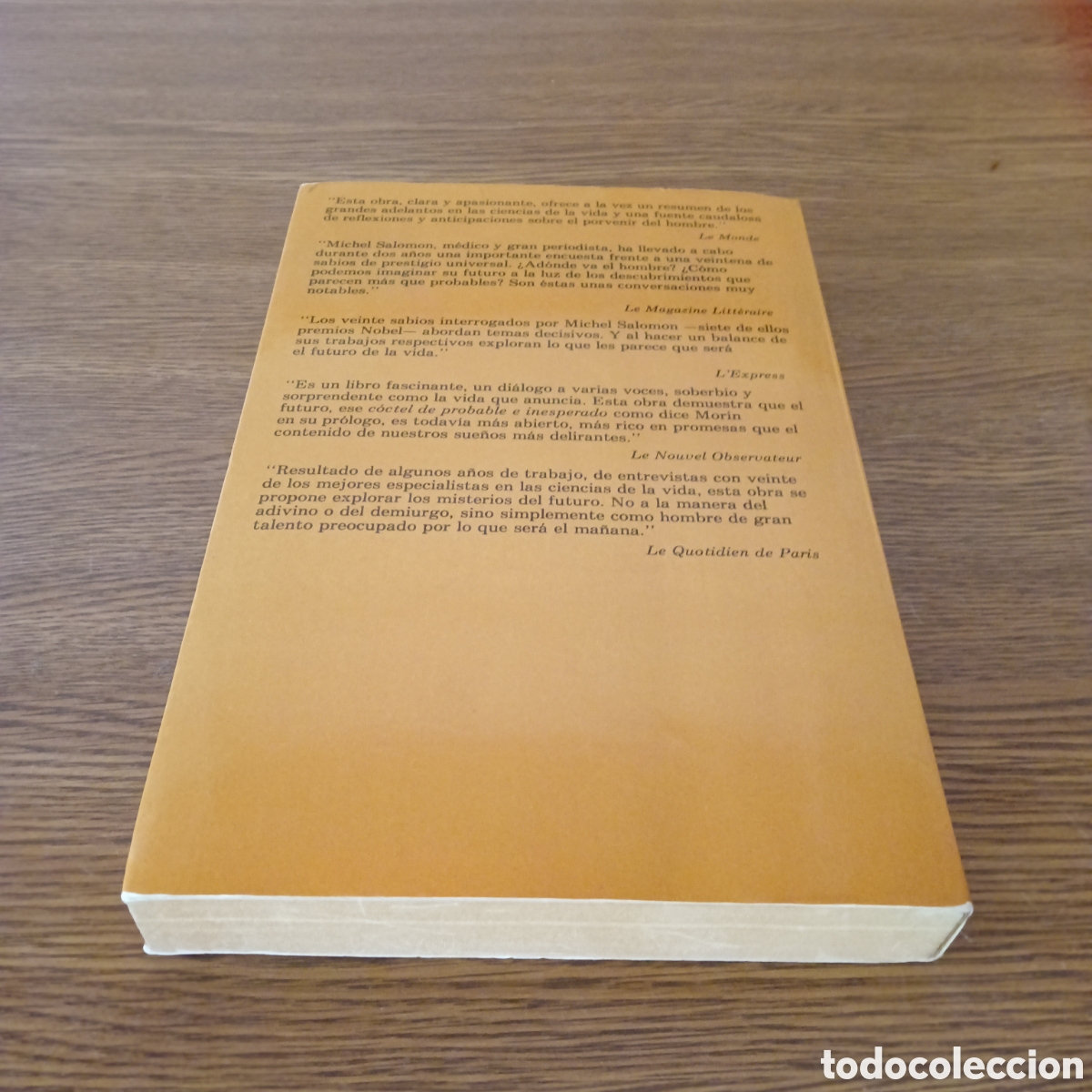 Libros de segunda mano: El futuro de la vida. Michel Salom&oacute;n - Foto 7