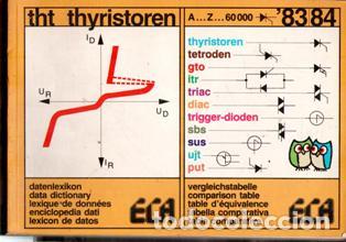 Libros de segunda mano: tht thyristoren 83/84 ECA - Foto 1