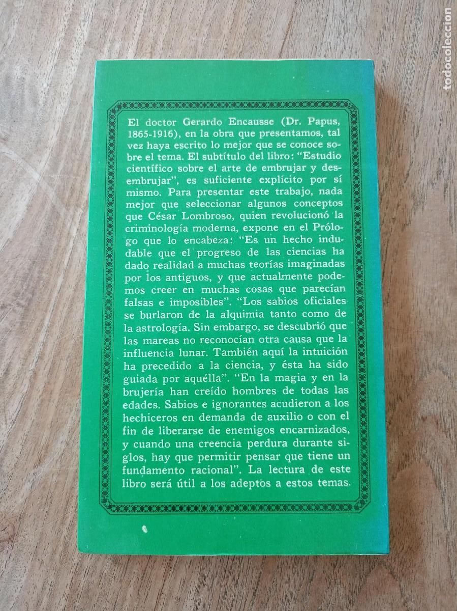 Libros de segunda mano: EMBRUJAMIENTO. DOCTOR G. ENCAUSSE. M&Eacute;XICO 1&ordf; EDICI&Oacute;N 1976. - Foto 5
