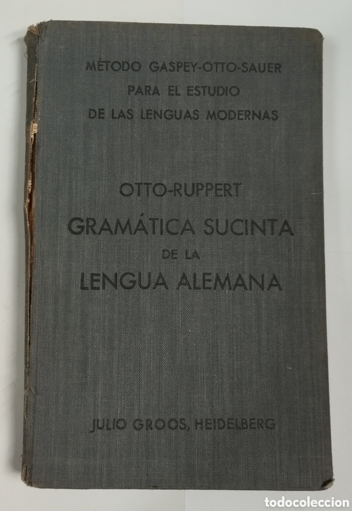 Libros de segunda mano: GRAM&Aacute;TICA SUCINTA DE LA LENGUA ALEMANA - Foto 1