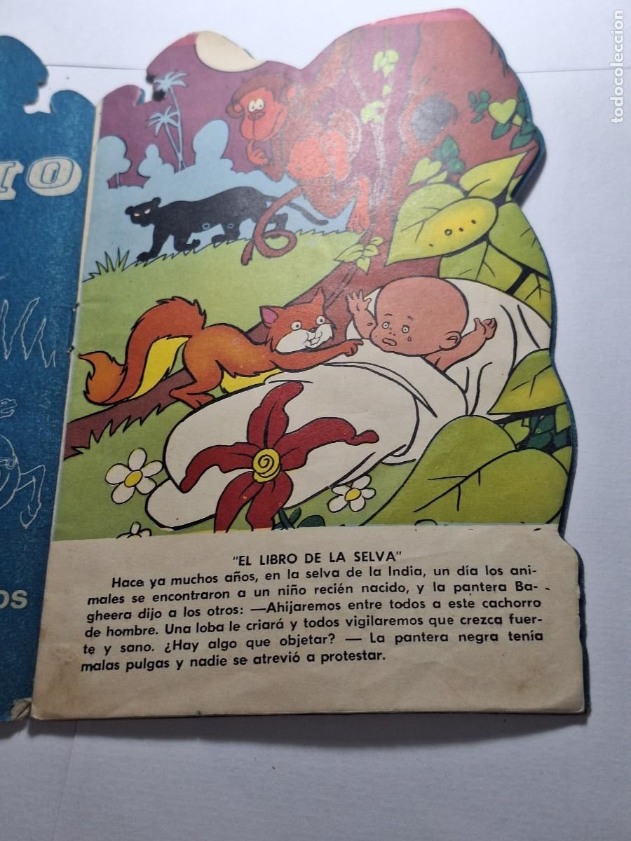 Libros de segunda mano: Cuento troquelado el libro de la selva . Editorial Presidente . Colecci&oacute;n Pinocho - Foto 5