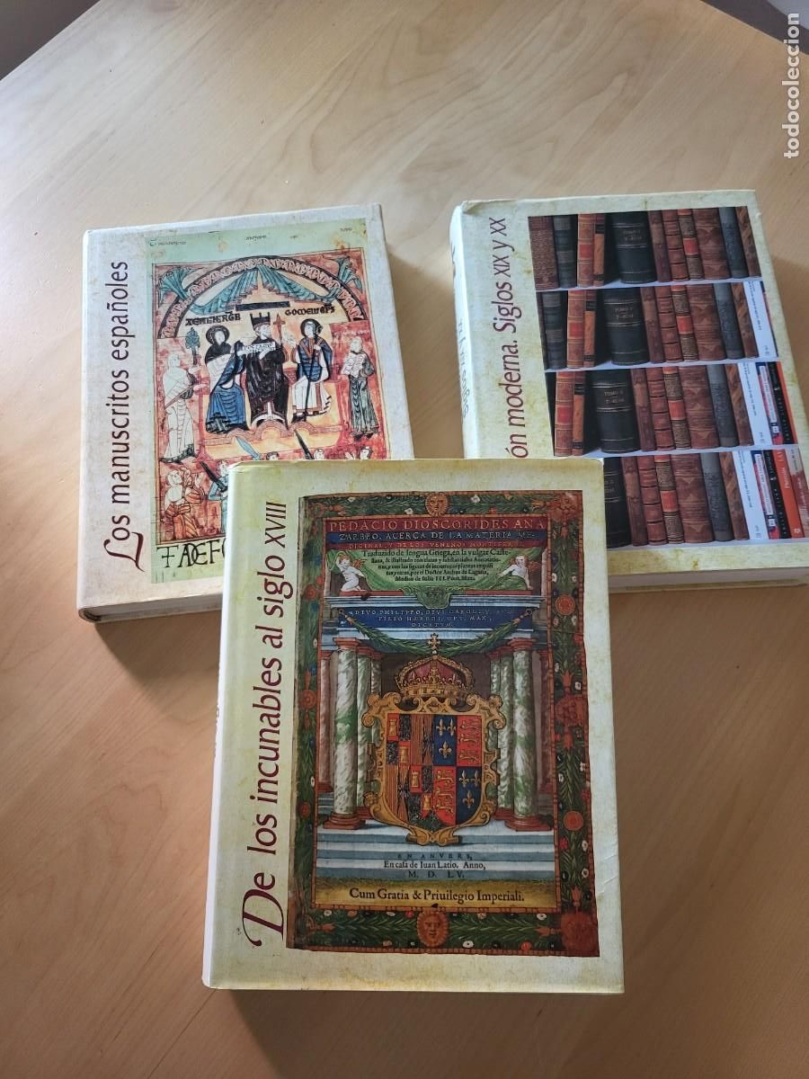 Libros de segunda mano: HISTORIA ILUSTRADA DEL LIBRO ESPA&Ntilde;OL 3 TOMOS - Foto 1