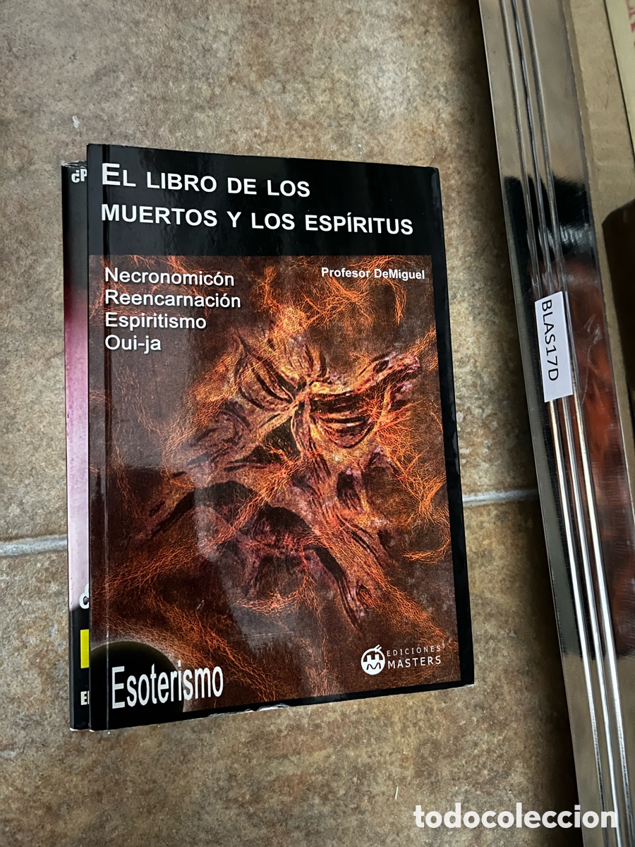 Libros de segunda mano: Blas17D LIBRO DE LOS MUERTOS Y LOS ESPIRITUS ,EL - DE MIGUEL , JAVIER PROF. demiguel - Foto 1